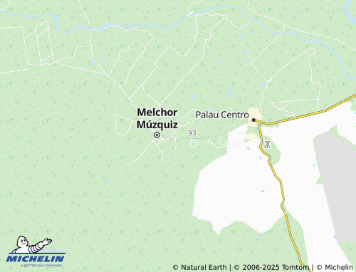 MICHELIN Villa de San Pedro map - ViaMichelin