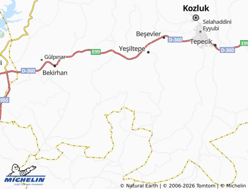 Mappa MICHELIN Karaoğlak - ViaMichelin