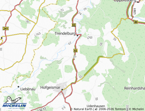 MICHELIN Hümme map - ViaMichelin