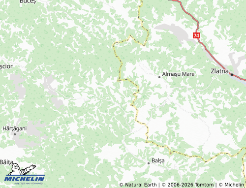 Carte MICHELIN Techereu - ViaMichelin