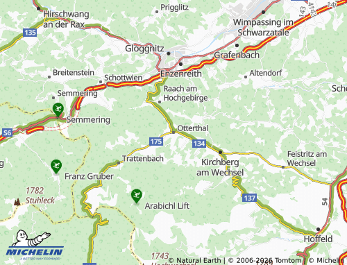 MICHELIN Otterthal map - ViaMichelin