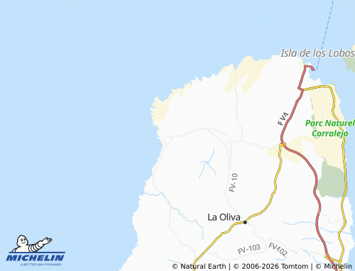 MICHELIN Roque map - ViaMichelin