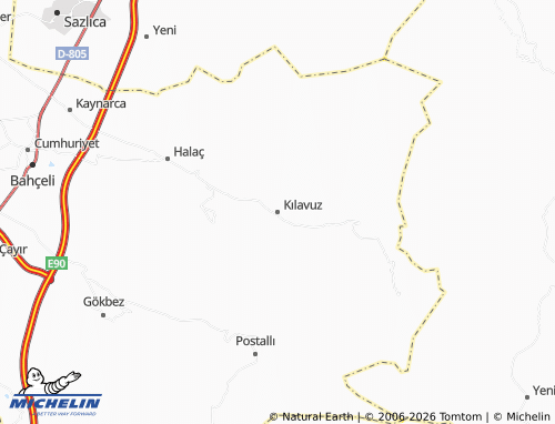 MICHELIN Kılavuz map - ViaMichelin