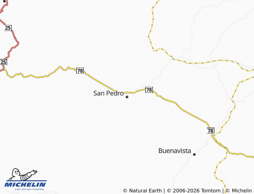 Mapa MICHELIN San Pedro - ViaMichelin