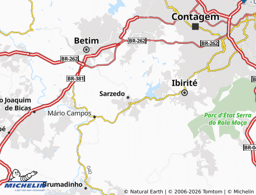 MICHELIN Sarzedo map - ViaMichelin