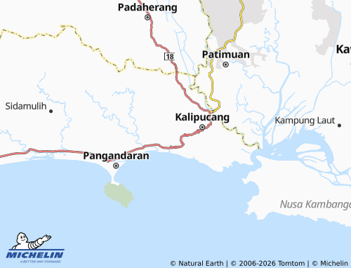 MICHELIN-Landkarte Putrapinggan - ViaMichelin