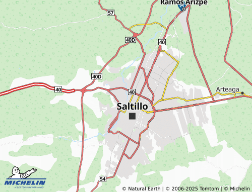 MICHELIN Anáhuac map - ViaMichelin