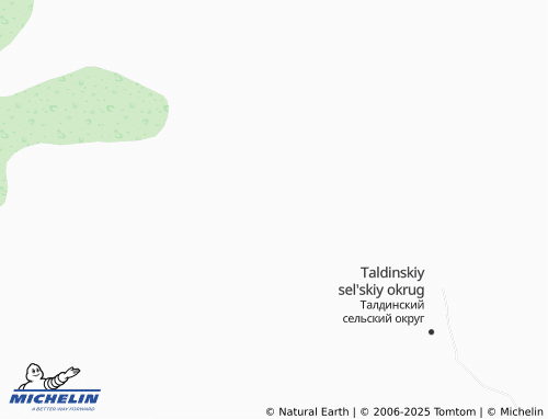 MICHELIN Ulkenagashskiy sel'skiy okrug map - ViaMichelin
