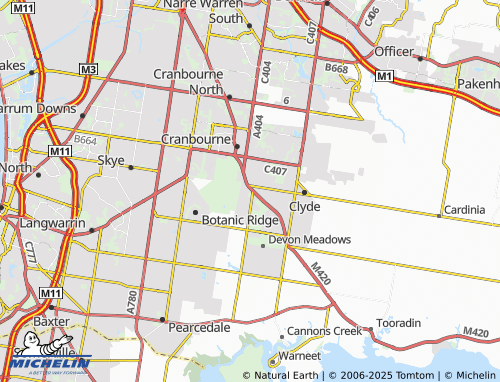 MICHELIN Junction Village map - ViaMichelin