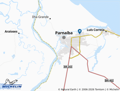 Mapa MICHELIN Tabuleiro - ViaMichelin