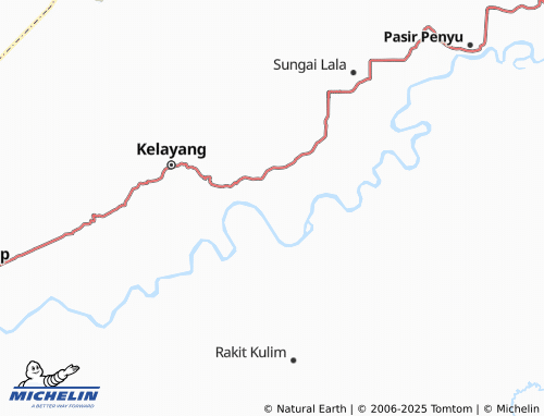 MICHELIN Teluk Sejuah map - ViaMichelin