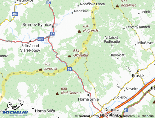 Kaart MICHELIN Sidonie - ViaMichelin