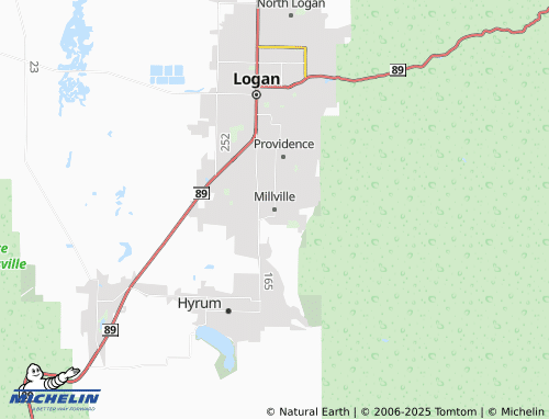 MICHELIN Millville map - ViaMichelin