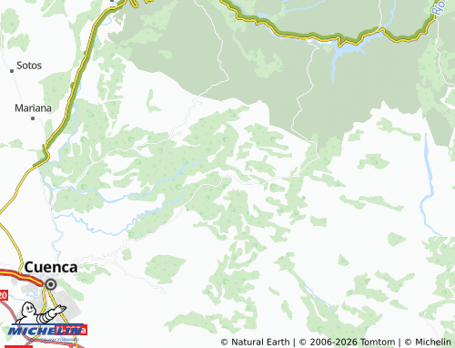 MICHELIN Buenache de la Sierra map - ViaMichelin