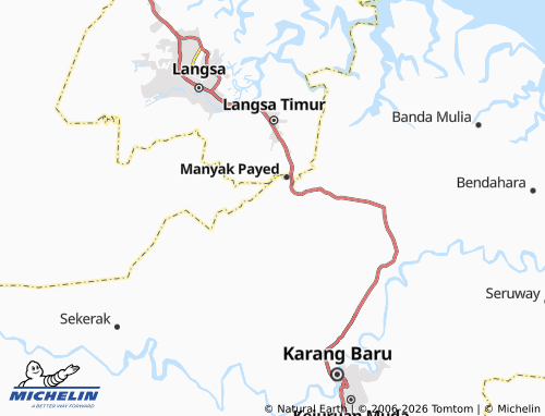MICHELIN Pandan Sari map - ViaMichelin