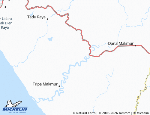 Mapa MICHELIN Ujong Krueng - ViaMichelin