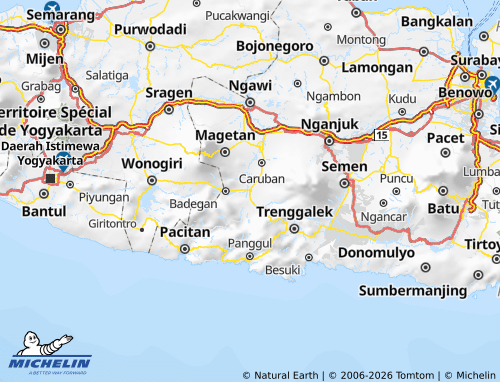 MICHELIN-Landkarte Ponorogo - ViaMichelin