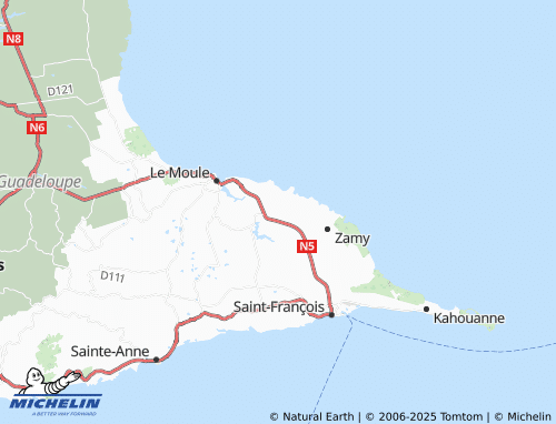 Mapa MICHELIN Belle Mare - ViaMichelin
