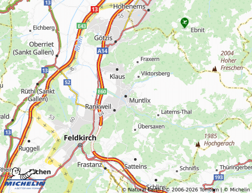 Mapa MICHELIN Muntlix - ViaMichelin