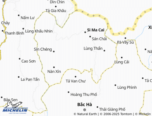 MICHELIN Quan Hồ Thẩn map - ViaMichelin