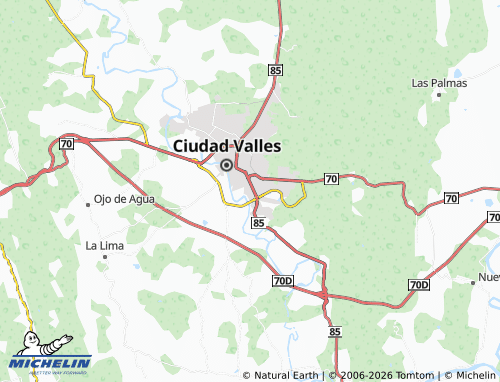 MICHELIN Lomas del Yuejat map - ViaMichelin