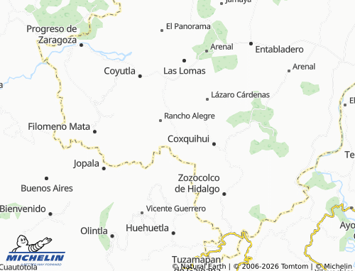 Mapa MICHELIN Ricardo Flores Magón - ViaMichelin
