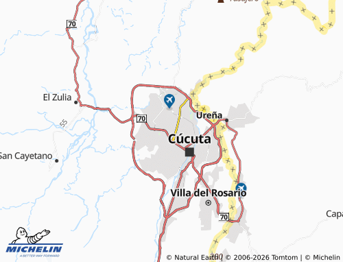 Carte MICHELIN Cerro Alto - ViaMichelin