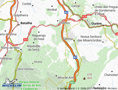MICHELIN Casal do Gil map - ViaMichelin