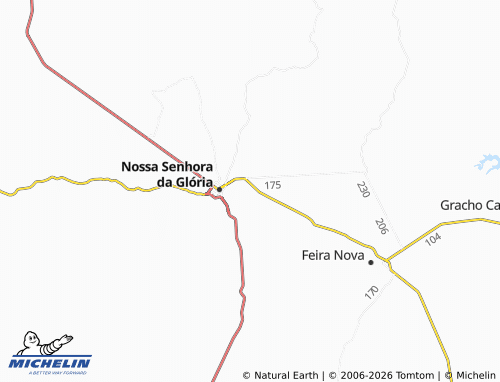 MICHELIN Alto da Glória map - ViaMichelin
