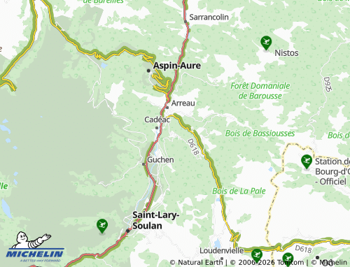 MICHELIN Lançon map - ViaMichelin