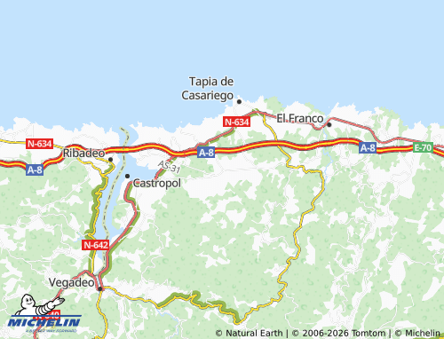 MICHELIN-Landkarte Tol - ViaMichelin