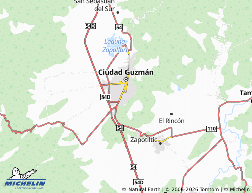 MICHELIN San Felipe map - ViaMichelin