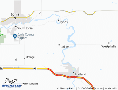 Mapa MICHELIN Collins - ViaMichelin
