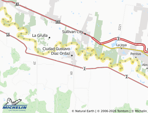 Mappa MICHELIN El Jalisco - ViaMichelin