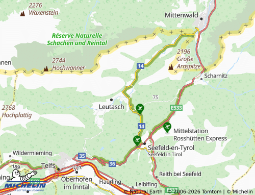 Mapa MICHELIN Weidach - ViaMichelin