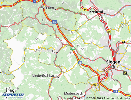 MICHELIN Bottenberg map - ViaMichelin