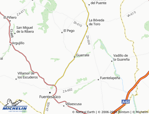 MICHELIN Guarrate map - ViaMichelin