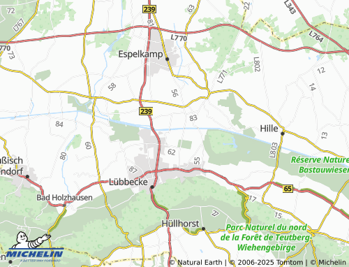 Mapa MICHELIN Fischerstadt - ViaMichelin