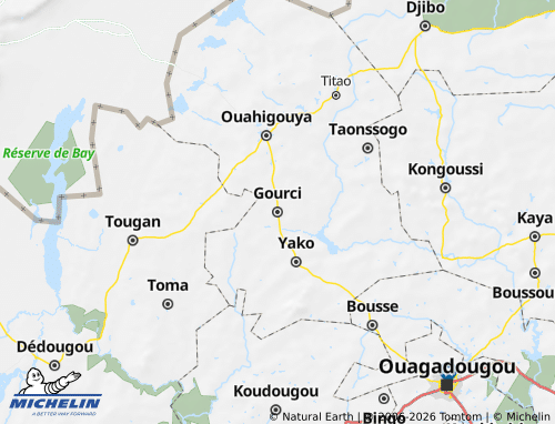 Mapa MICHELIN Zondoma - ViaMichelin