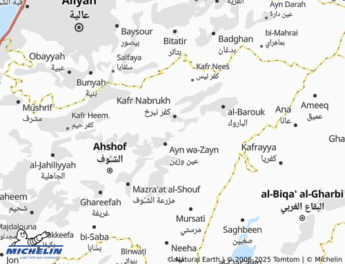 Kaart MICHELIN al-Jahlouf - ViaMichelin