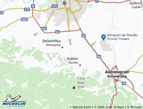 Mappa MICHELIN Brestnik - ViaMichelin
