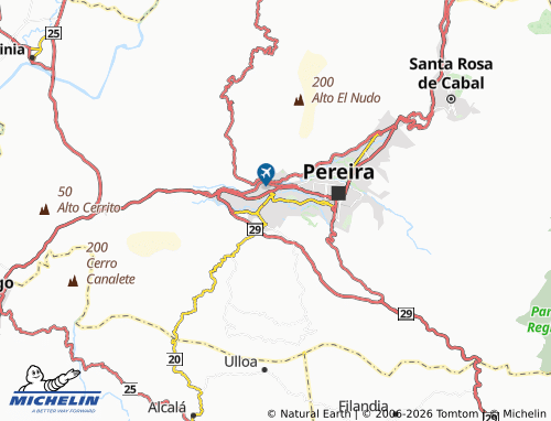 MICHELIN Guadalupe map - ViaMichelin