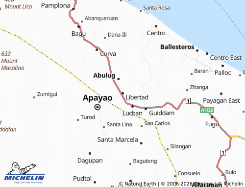MICHELIN Libertad map - ViaMichelin