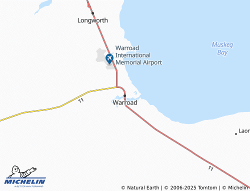 MICHELIN Warroad map - ViaMichelin