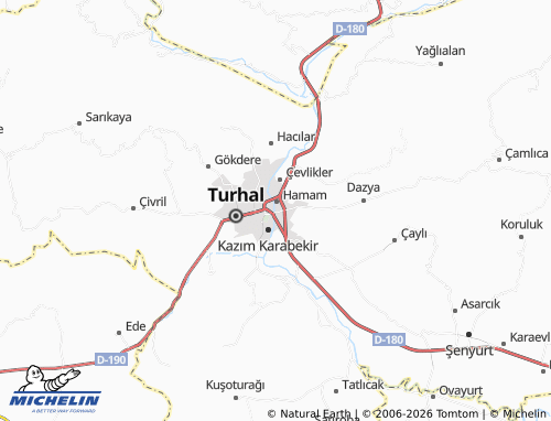 MICHELIN Camikebir map - ViaMichelin