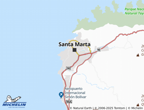 MICHELIN María Eugenia map - ViaMichelin