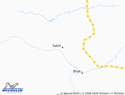 Mappa MICHELIN Sabre - ViaMichelin