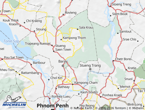 MICHELIN Santuk map - ViaMichelin