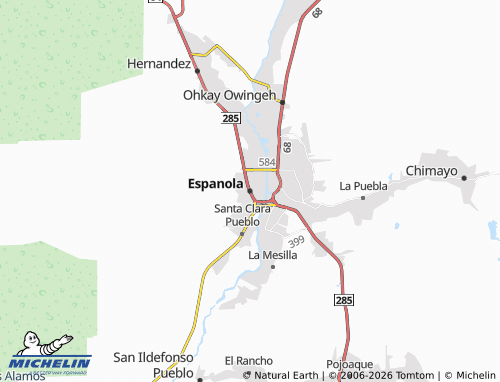 Kaart MICHELIN Espanola - ViaMichelin