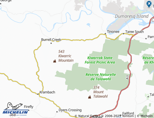 MICHELIN Hillville map - ViaMichelin
